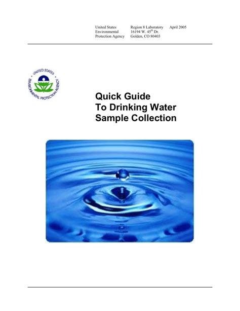 clean water testing 3 bottle samples|drinking water sample collection instructions.